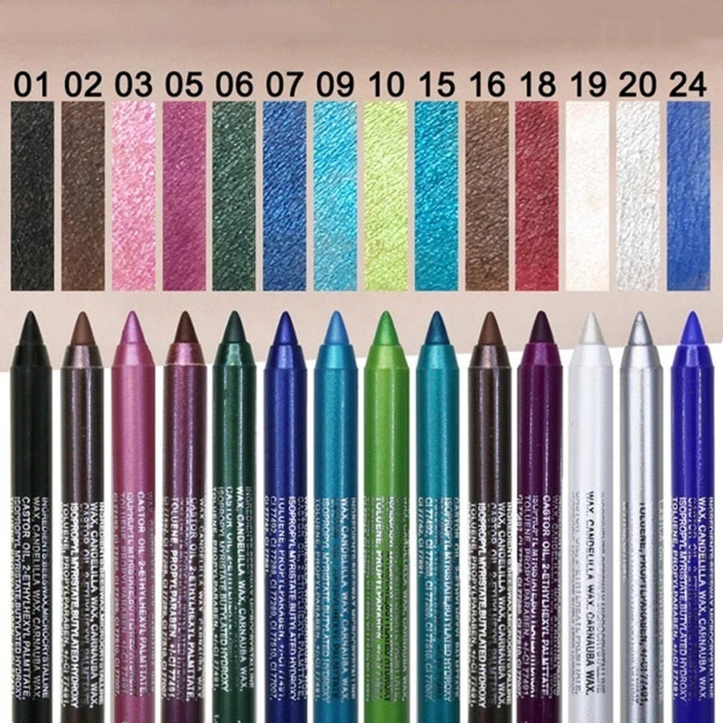 Waterproof Pigment Colorful Eyeliner Pen