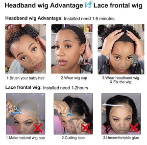 Pixie Headband Wig