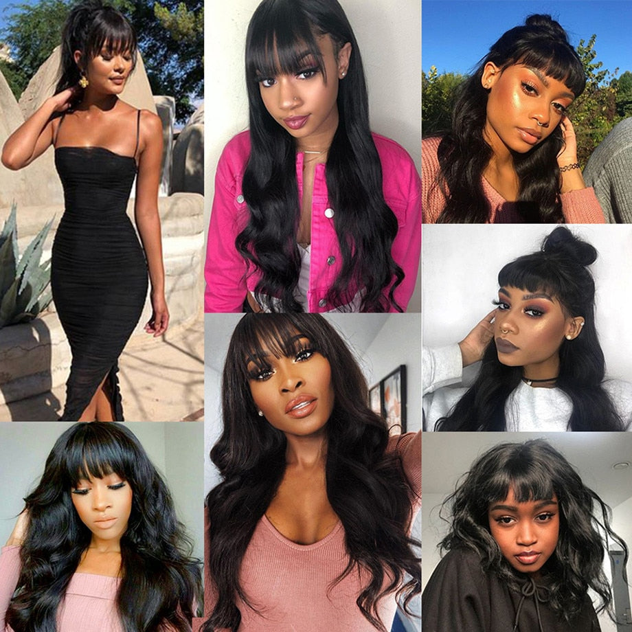 Body Wave With Bangs