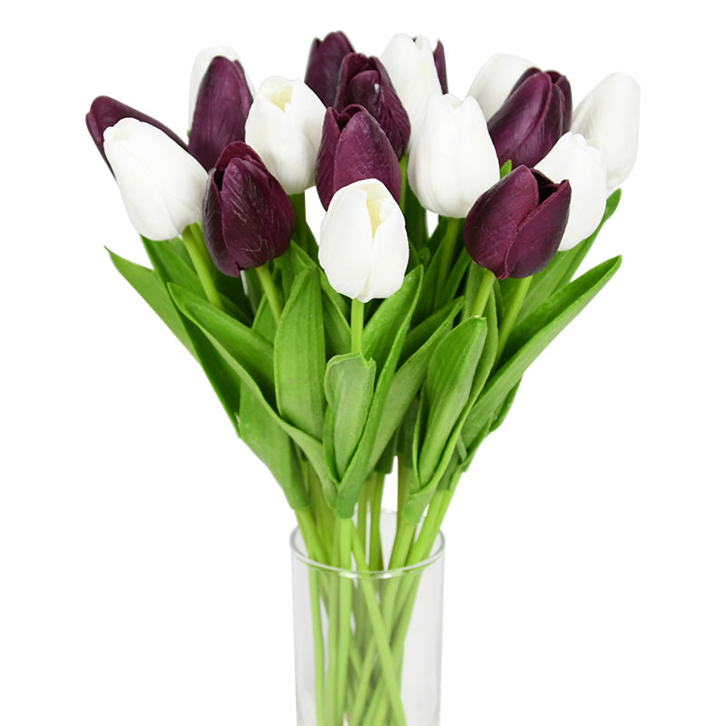 10PCS Tulip Artificial Flower Real Touch