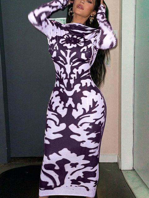Long Backless Sexy Dress