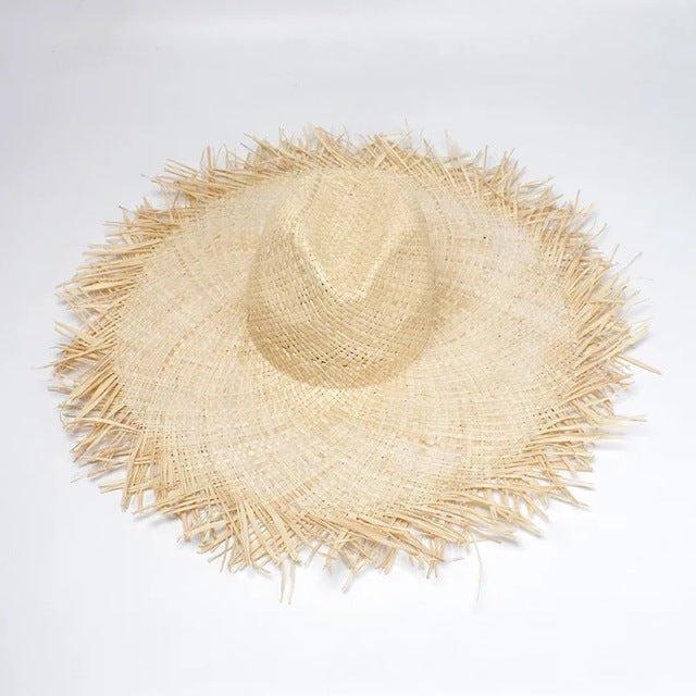 Handmade Large Straw Sun Hat