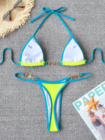 Load image into Gallery viewer, Chain Mini Bikini
