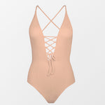 Load image into Gallery viewer, Solid One-piece Swimsuit
