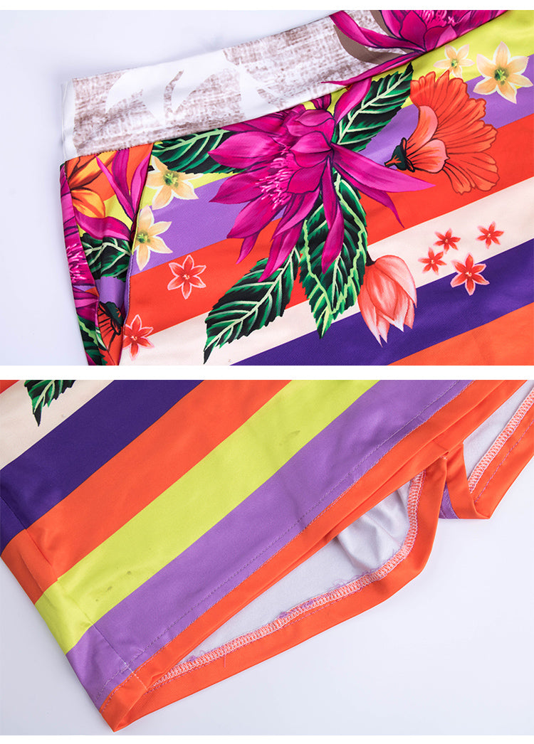 Tropical Two-Piece Outfit Set