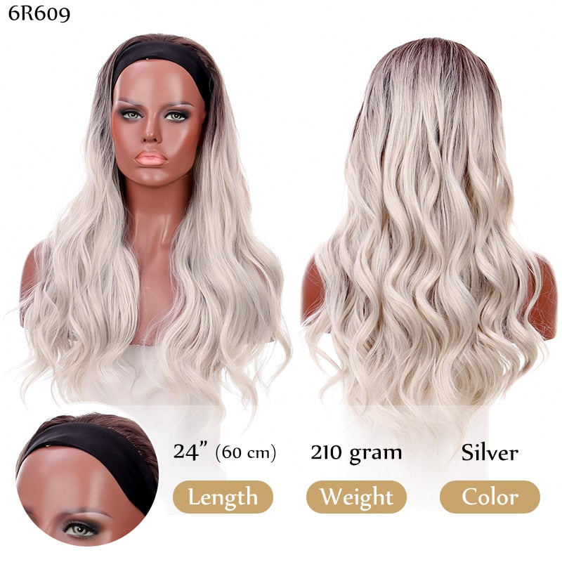 Synthetic Headband Wigs