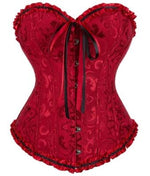 Load image into Gallery viewer, Colorful Floral Lace Bustier
