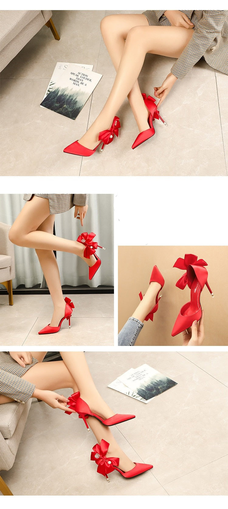 Bow-knot Womens Pump