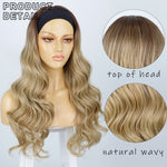 Load image into Gallery viewer, Synthetic Body Wave Headband Wig
