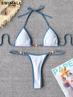 Load image into Gallery viewer, Chain Mini Bikini
