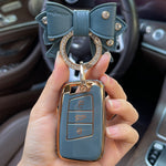 Load image into Gallery viewer, Bow Car Key Case Cover
