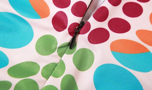 Multi-Color Polka Dot Print Jumpsuit
