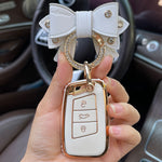 Load image into Gallery viewer, Bow Car Key Case Cover
