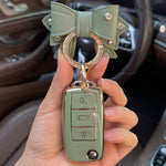 Load image into Gallery viewer, Bow Car Key Case Cover
