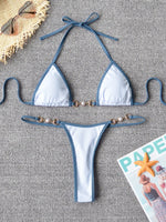Load image into Gallery viewer, Chain Mini Bikini
