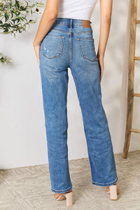 High Waist Distressed Jeans Pants