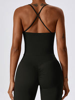 Load image into Gallery viewer, Square Neck Crisscross Back Tank Top
