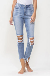 Full Size Courtney Super High Rise Kick Flare Jeans