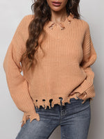 Load image into Gallery viewer, Waffle-Knit Dropped Shoulder Blouse
