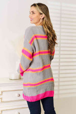 Load image into Gallery viewer, Ribbed Long Sleeve Cardigan
