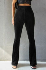 Load image into Gallery viewer, Ribbed High Waist Pants
