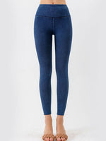 Load image into Gallery viewer, Wide Waistband Cropped Jeans Pants
