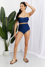 Load image into Gallery viewer, Wave Break Contrast Trim One-Piece
