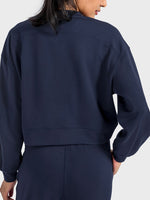 Load image into Gallery viewer, Round Neck Drop Shoulder Sports Top
