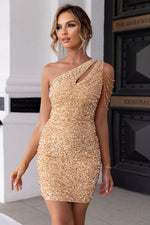 Load image into Gallery viewer, Sequin Mini Dress
