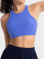 Load image into Gallery viewer, Wide Strap Cropped Sport Tank

