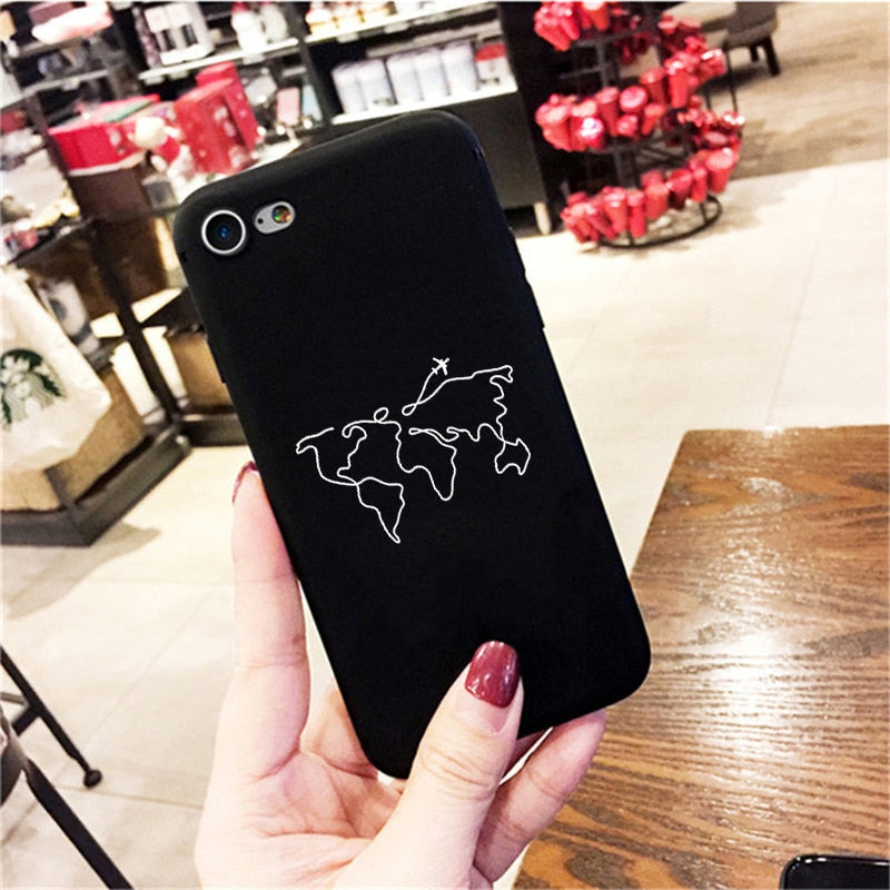 Luxury Travel Phone Case for iPhone