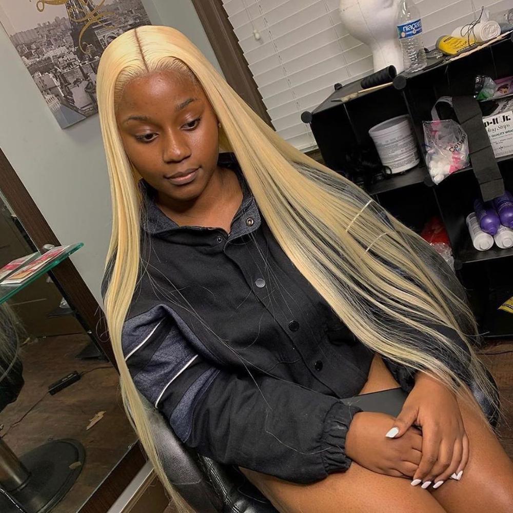 Blonde Lace Front Wig (Pre Plucked,  Glueless)