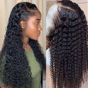 Wet and Wavy Deep Frontal Wig