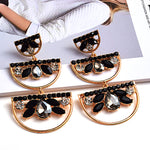 Load image into Gallery viewer, Colorful Crystal Drop Earrings
