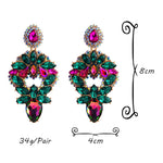 Load image into Gallery viewer, Multicolor Crystal Earrings
