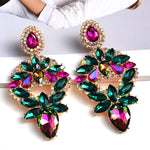 Load image into Gallery viewer, Multicolor Crystal Earrings
