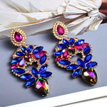 Load image into Gallery viewer, Multicolor Crystal Earrings
