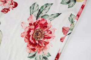 Flower Print Bodycon Dress