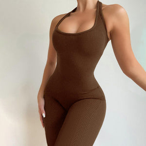 Knitted Bodycon Jumpsuit