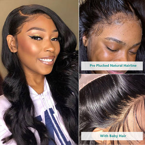 Body Wave Lace Front (Pre Plucked With Baby Hair)