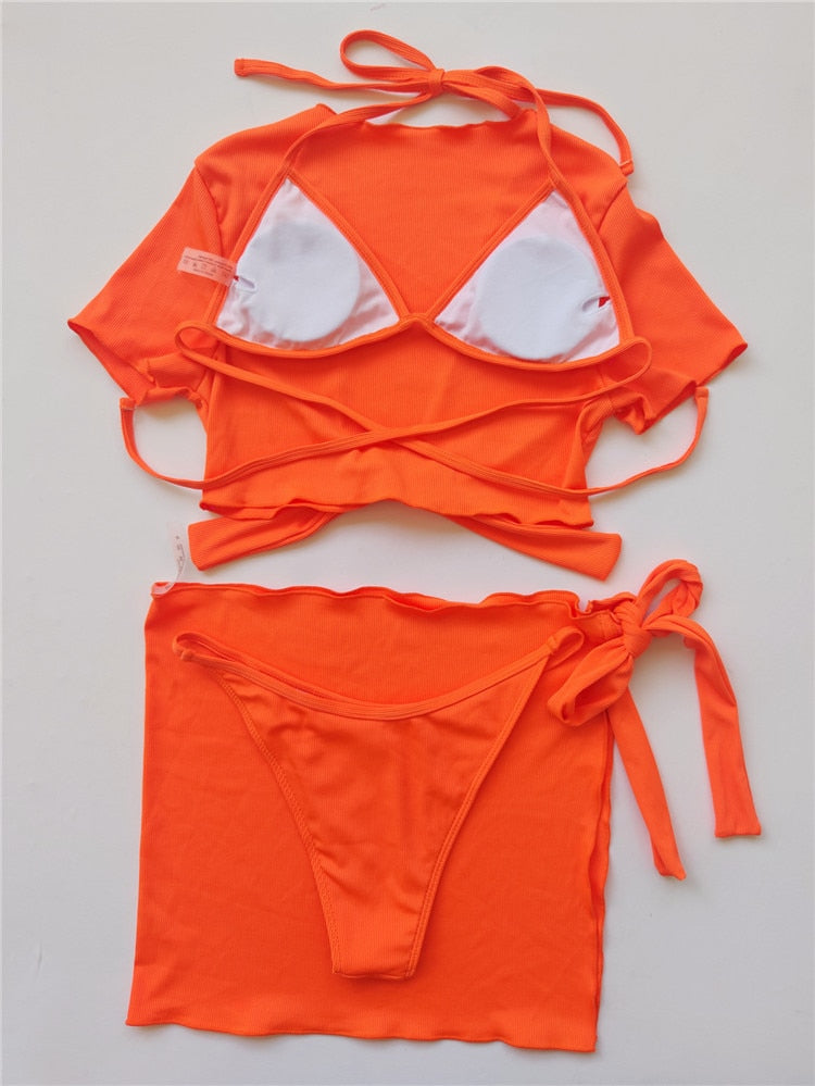 4PCS Bikini Set