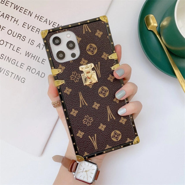 Fashion Leather Case For iPhone/Samsung