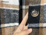 Load image into Gallery viewer, The Cozy Check Plaid Jacket
