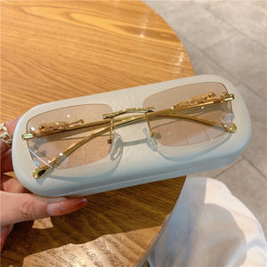 Luxury Rimless Glasses