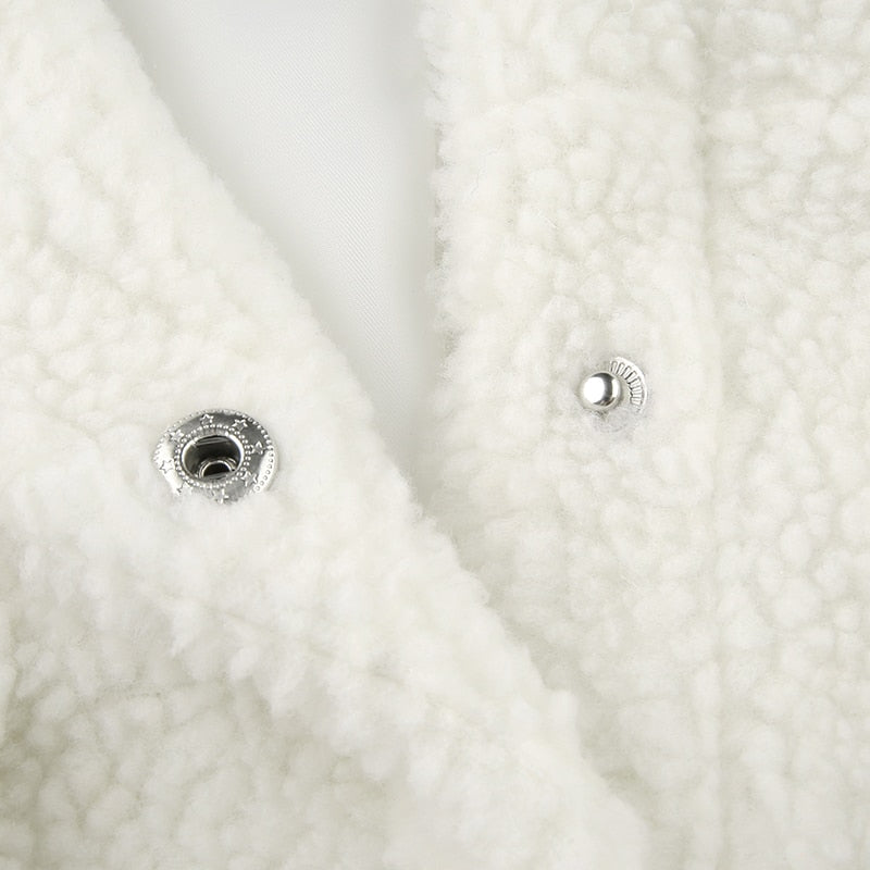 Single-Breasted Fur Coat