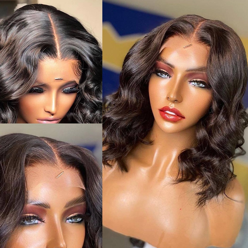 Pre-Plucked Body Wave Lace Front Wig