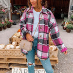 Load image into Gallery viewer, The Cozy Check Plaid Jacket
