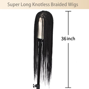 36 Inch Braided Wig
