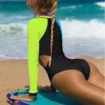 Load image into Gallery viewer, Patchwork Swimsuit
