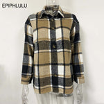 Load image into Gallery viewer, The Cozy Check Plaid Jacket
